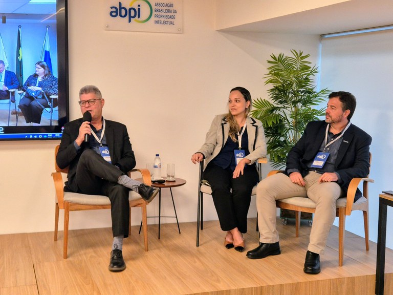 Júlio César Moreira em evento na ABPI