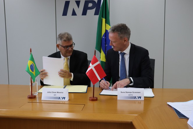 Assinatura do acordo de cooperação com DKPTO