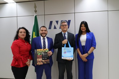 Visita da delegação venezuelana