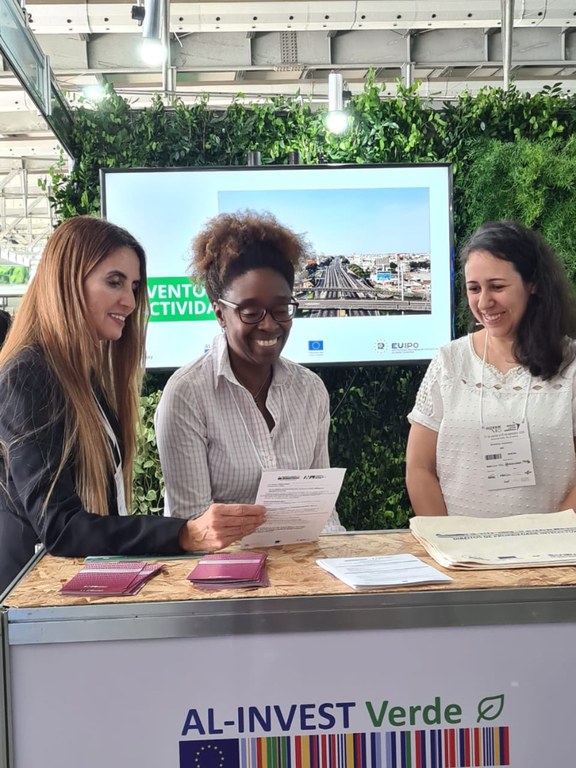 Estande do INPI no Green Rio