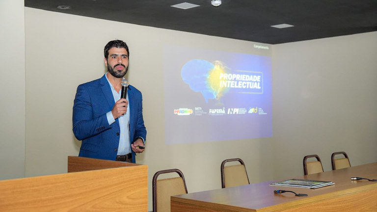 Rodrigo Ventura em evento no Maranhão