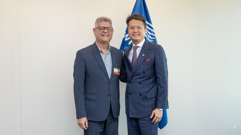 Reunião com o diretor-geral da OMPI