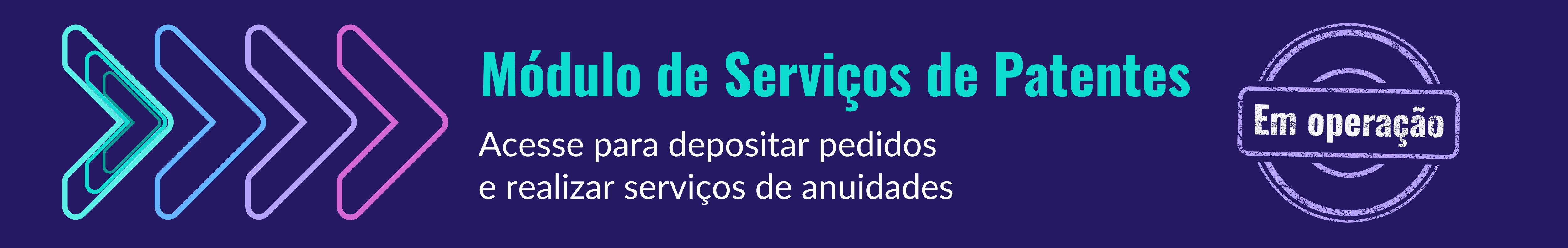 Módulo de Serviços de Patentes