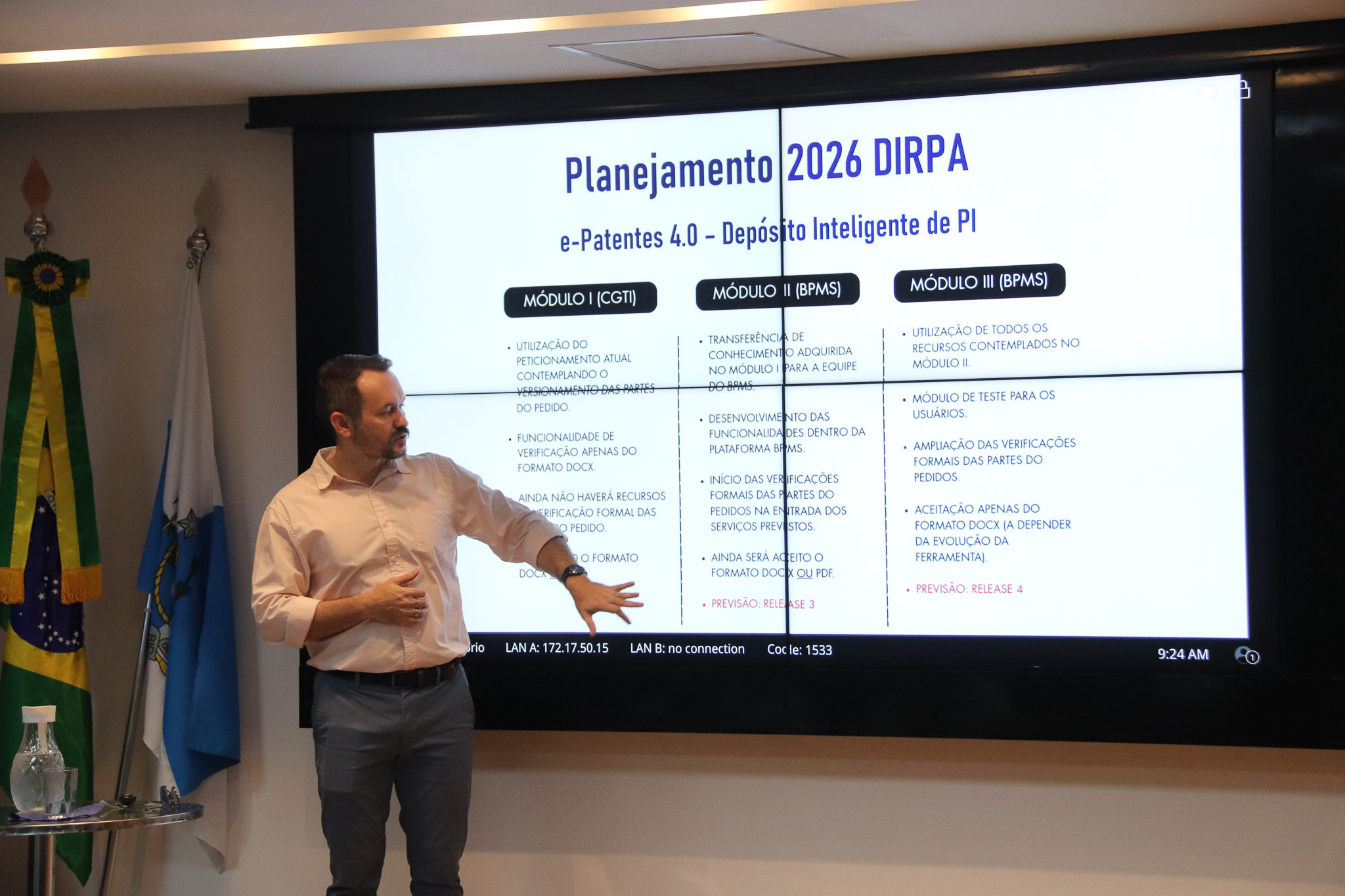 INPI debate planejamento de patentes para 2026 com usuários