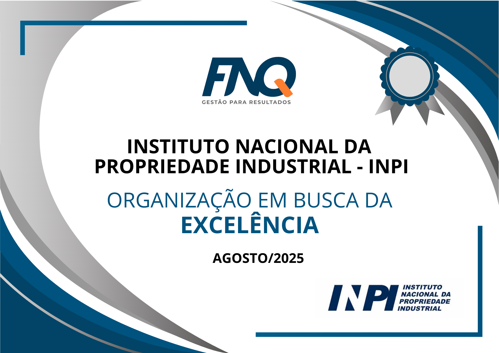 Certificado de excelência