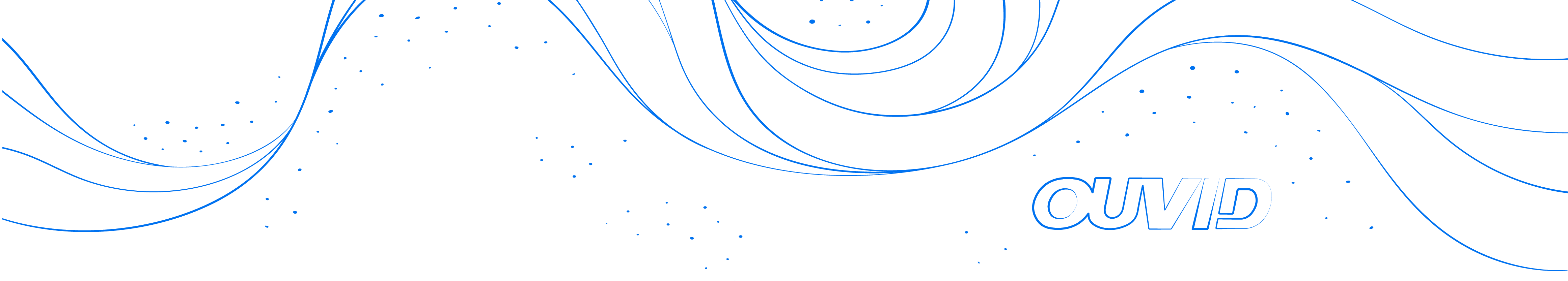 curvas vetoriais azuis