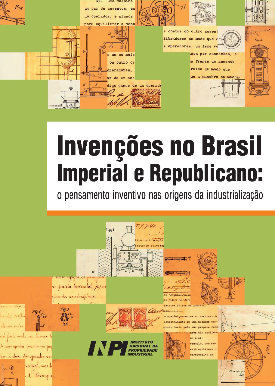 Capa do livro As invenções no Brasil