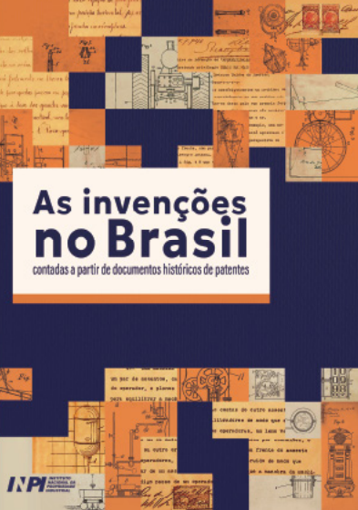 Capa do livro "As invenções no Brasil"