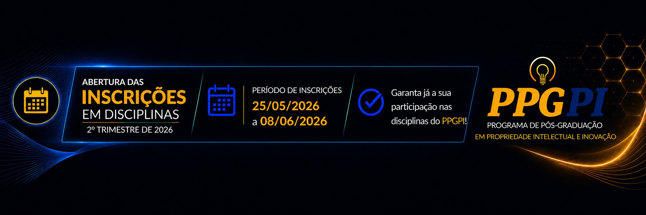 PPGPI inscrições