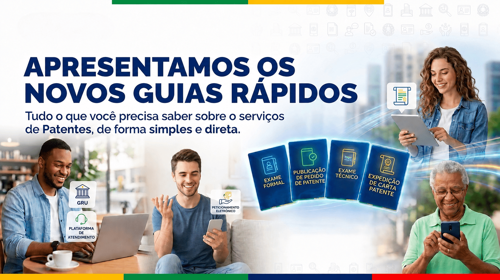 novos guias rápidos