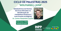 Ciclo de Palestras do INPP retoma atividades em 2025 com enfoque na metabolômica de plantas