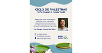 INPP realiza palestra do Ciclo Wolfgang J. Junk sobre pesquisa com morcegos em biomas brasileiros
