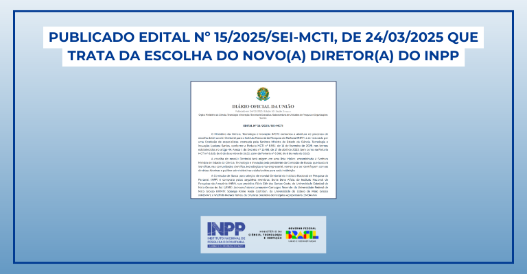 Card - Edital novo diretor