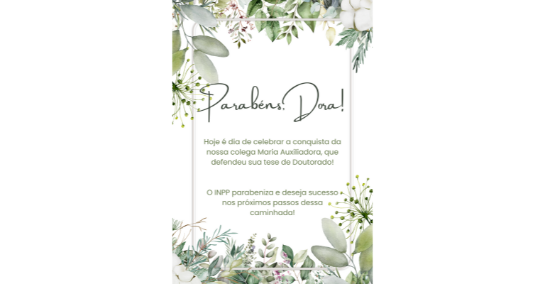Card de divulgação