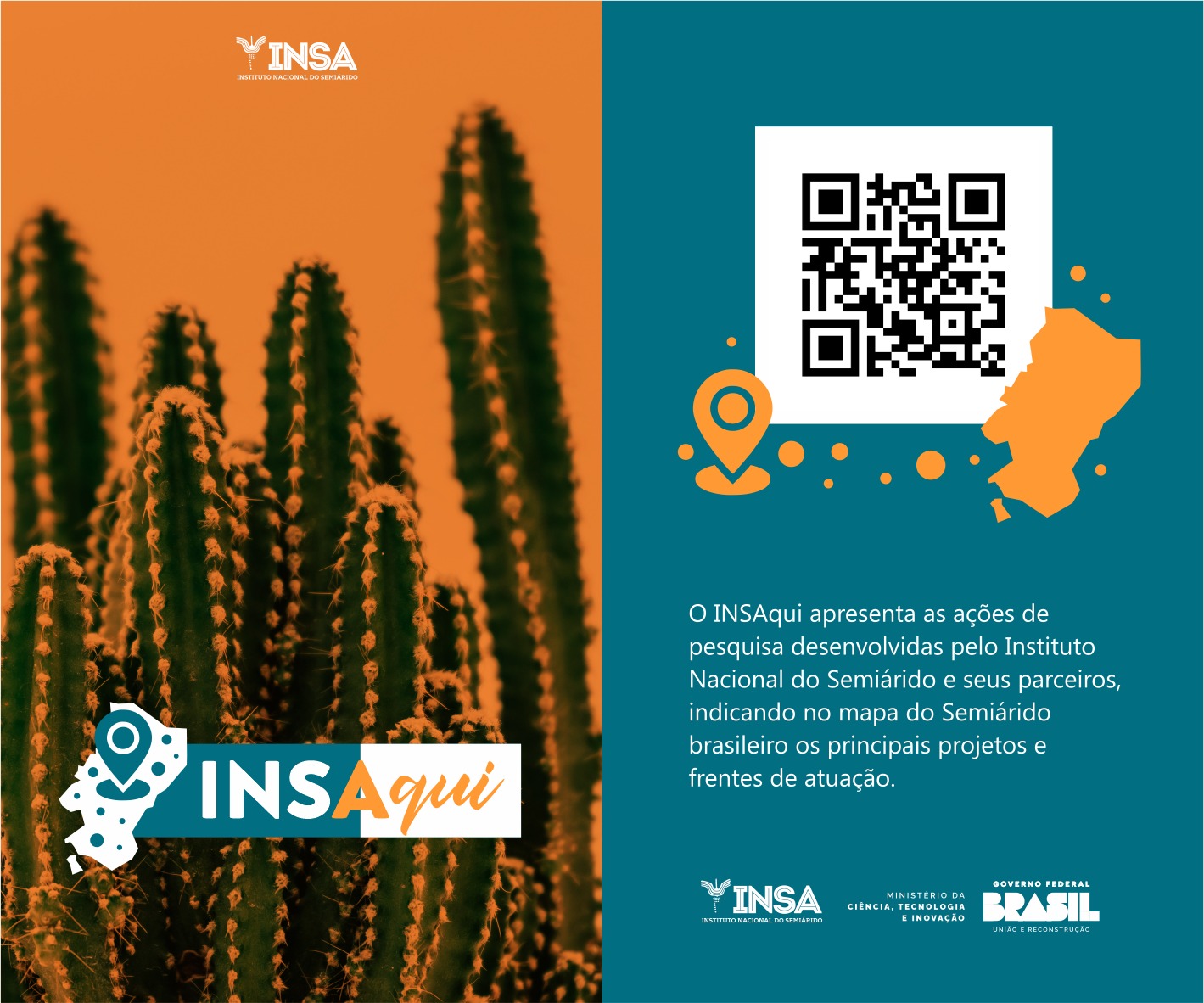 Página do Instituto Nacional do Semiárido
