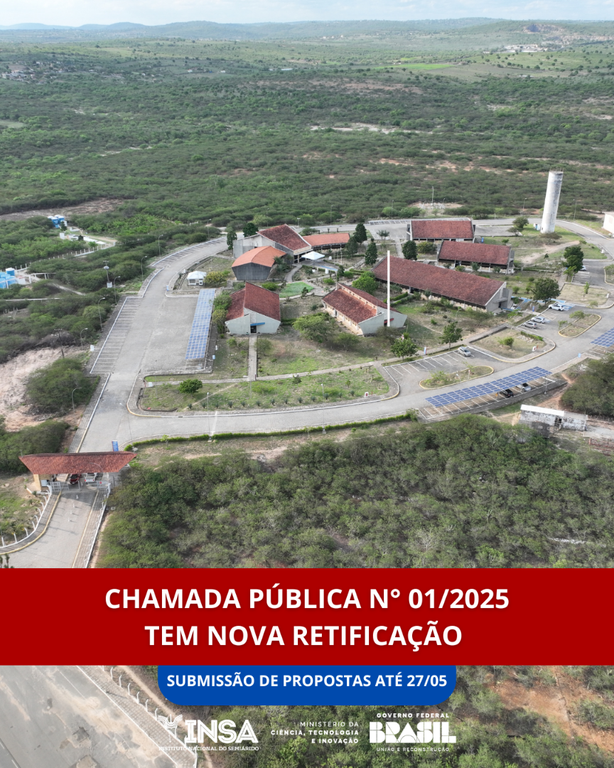 Chamada Pública n° 01/2025 tem nova retificação