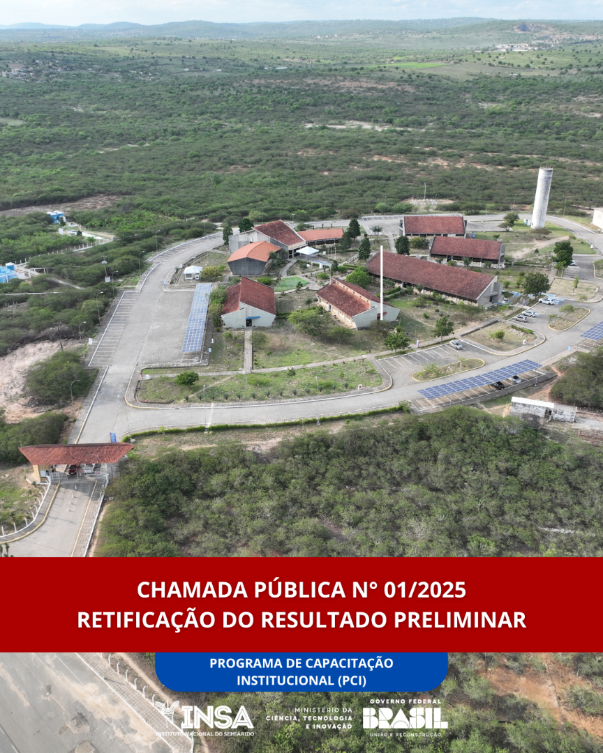 Retificação do Resultado Preliminar