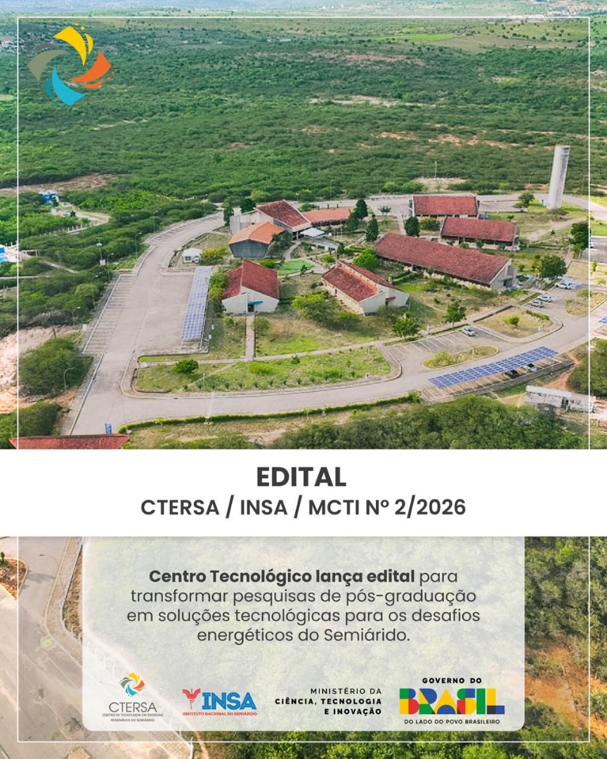 INSA visto de cima apresentando informações sobre o edital