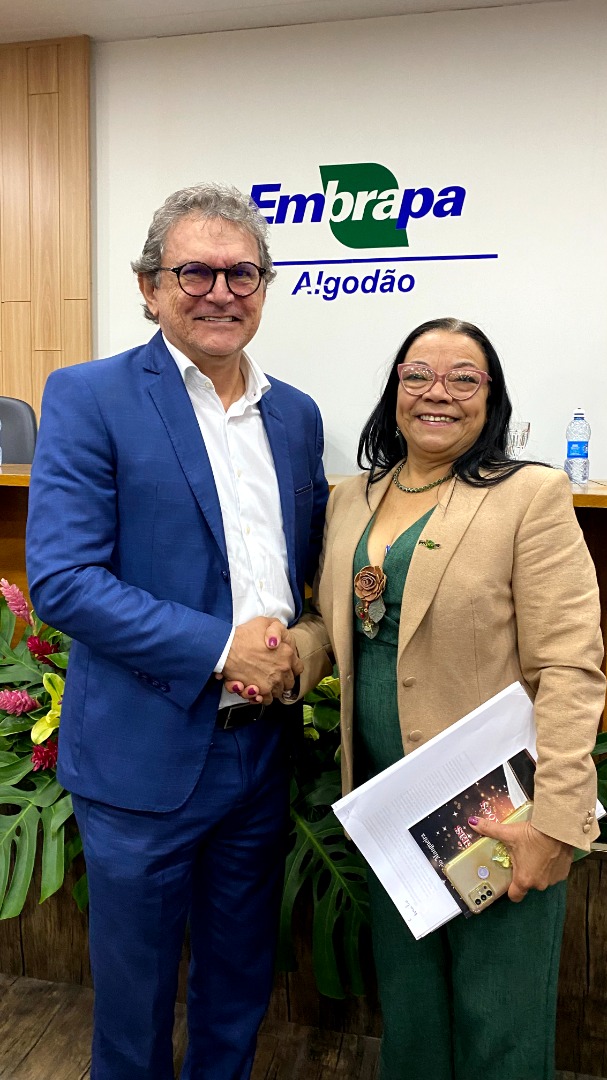 Diretor do INSA/MCTI participa da posse da nova chefe-geral da Embrapa Algodão Nair Helena de Castro Arriel