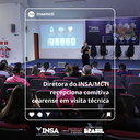 Diretora do INSA/MCTI recepciona comitiva cearense em visita técnica