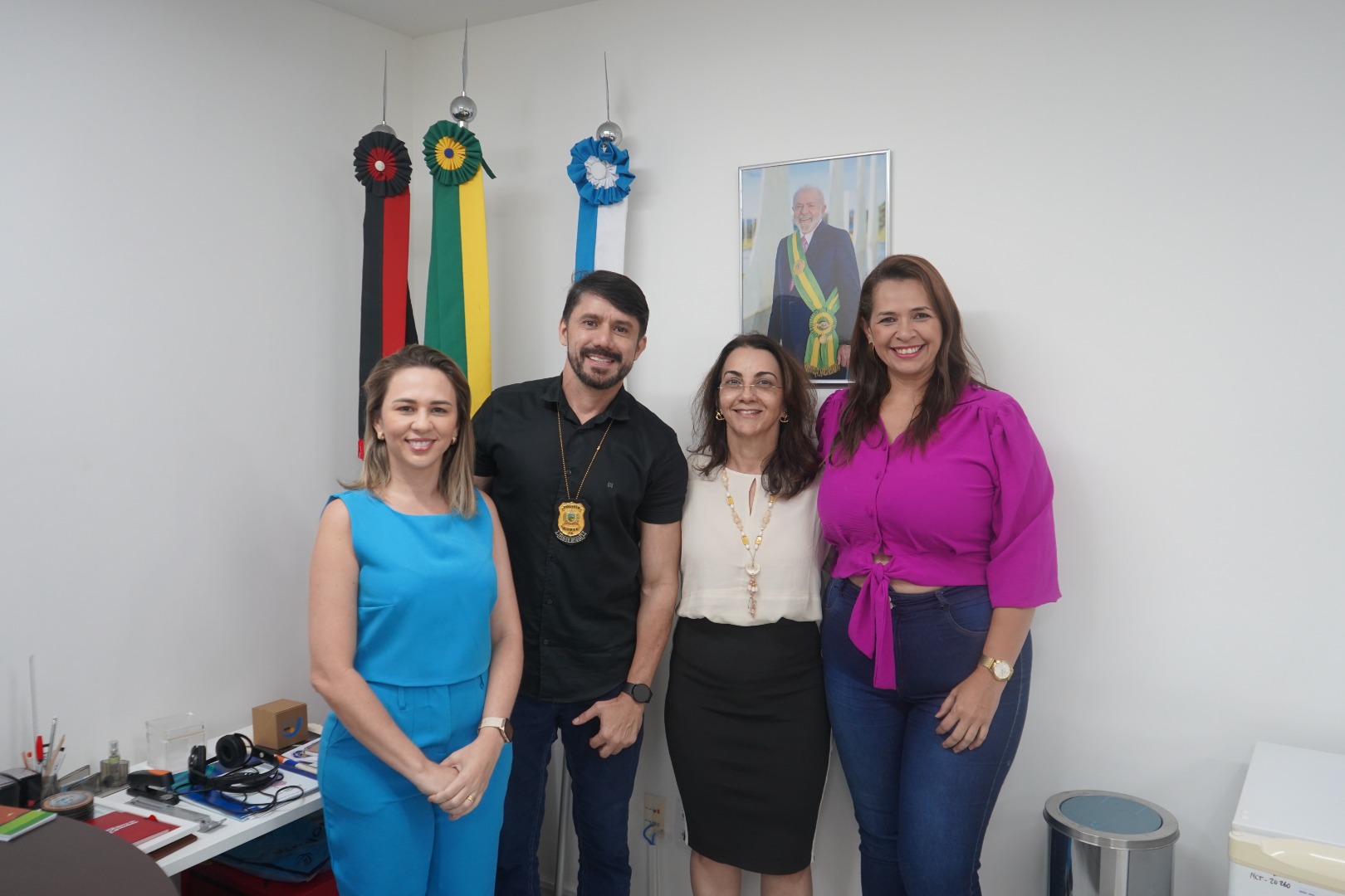 Integrantes do Núcleo Forense do IPC-Campina Grande e representantes do INSA