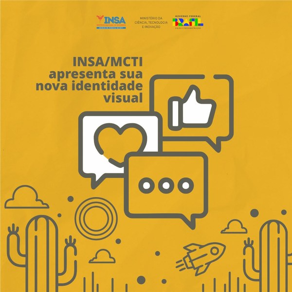 INSA/MCTI apresenta sua nova identidade visual