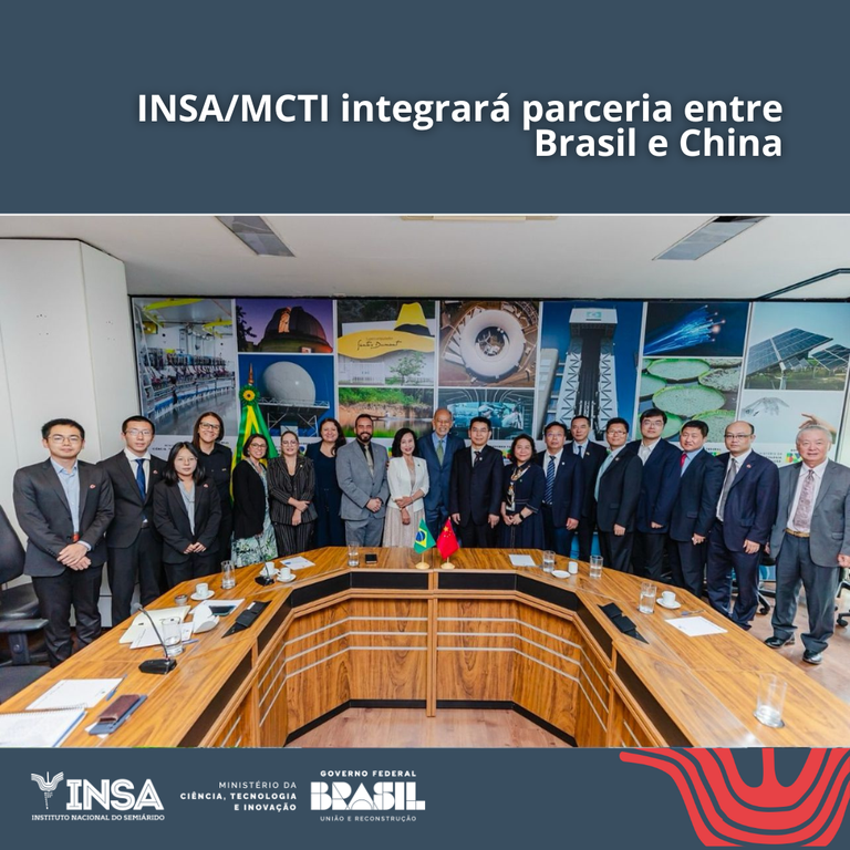 INSA integrará parceria entre Brasil e China