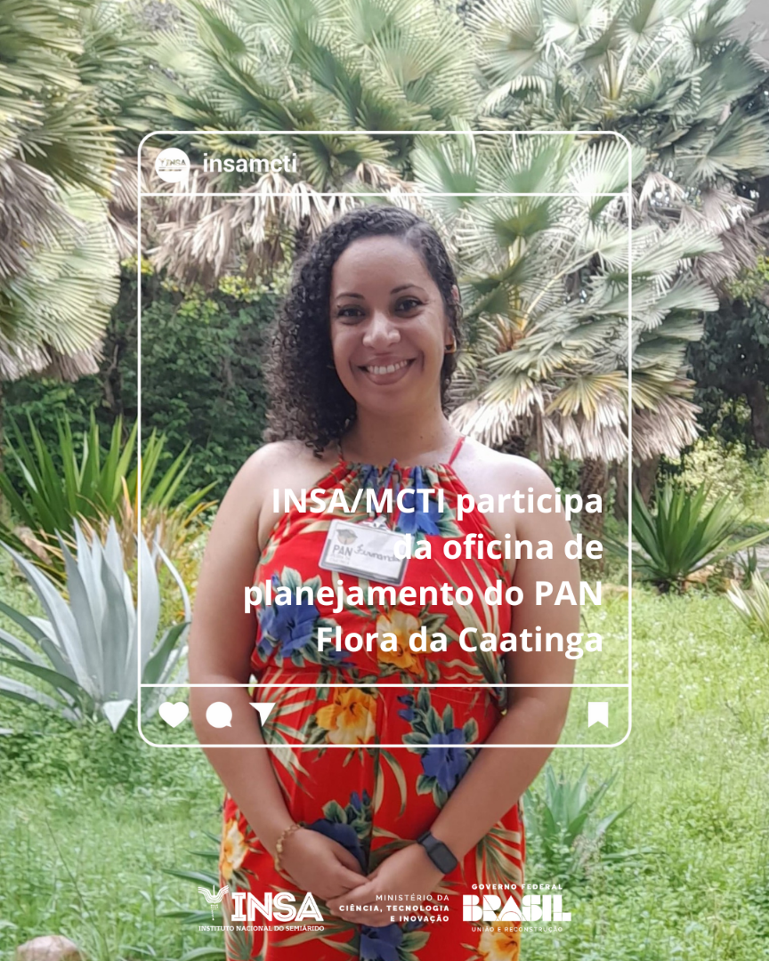 Dra Fernanda participou da Oficina de Planejamento do PAN Flora da Caatinga