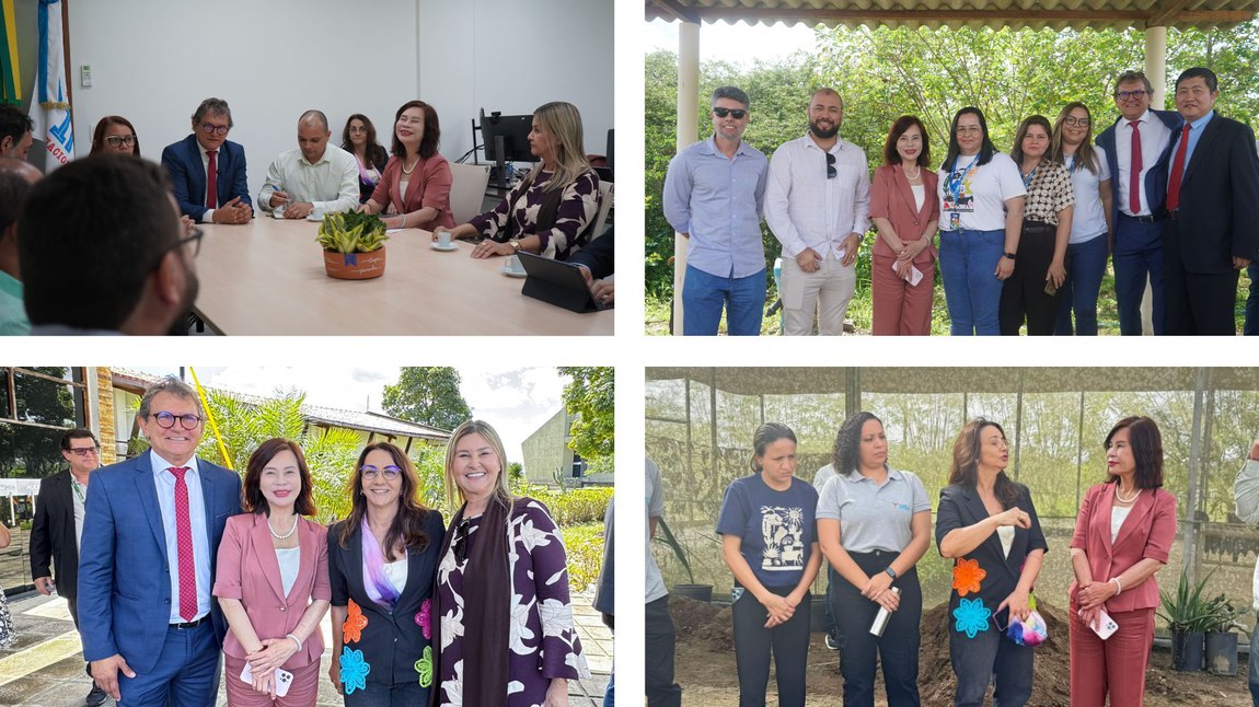 Um dos principais resultados da visita foi o início das tratativas para a criação de um Laboratório Conjunto Brasil-China. Fotos: Valécia Estrela e Victor Lima