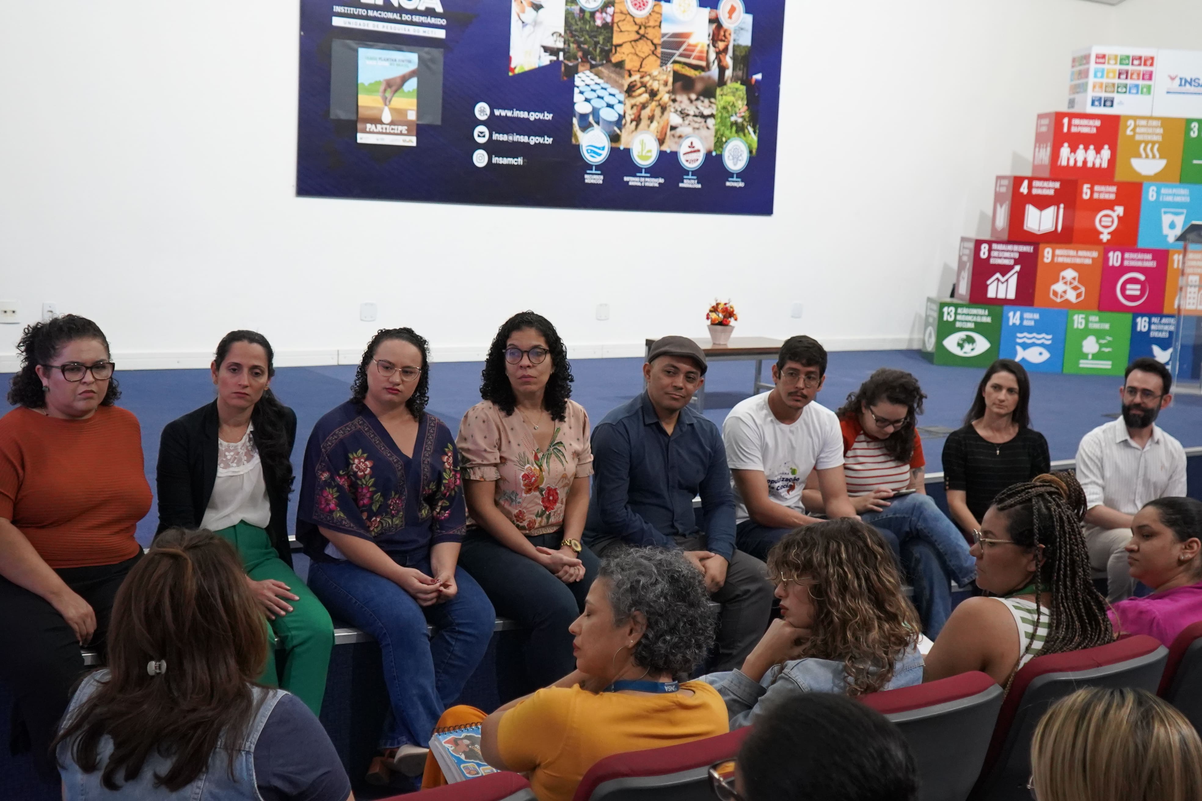 Momentos da reunião