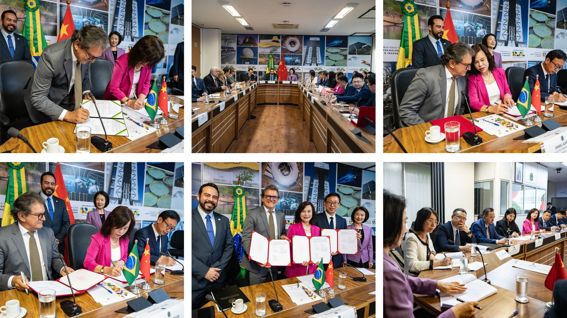 INSA reforça cooperação Brasil-China em reunião no MCTI com presença de Vice-Ministra chinesa
