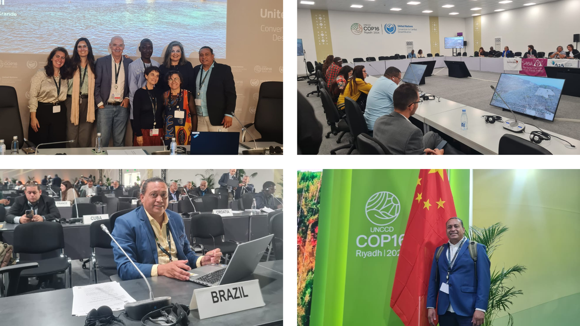 Participação do Observatório da Caatinga e Desertificação na COP16