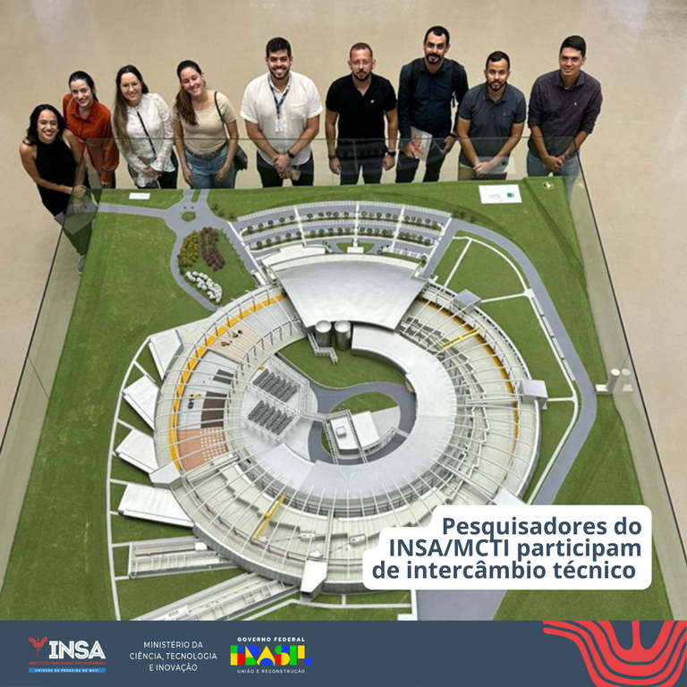 Pesquisadores do INSA/MCTI participam de intercâmbio técnico