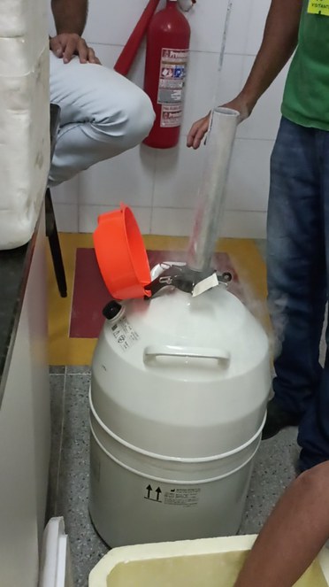 INSA/MCTI realiza coleta de material genético para análise e criopreservação