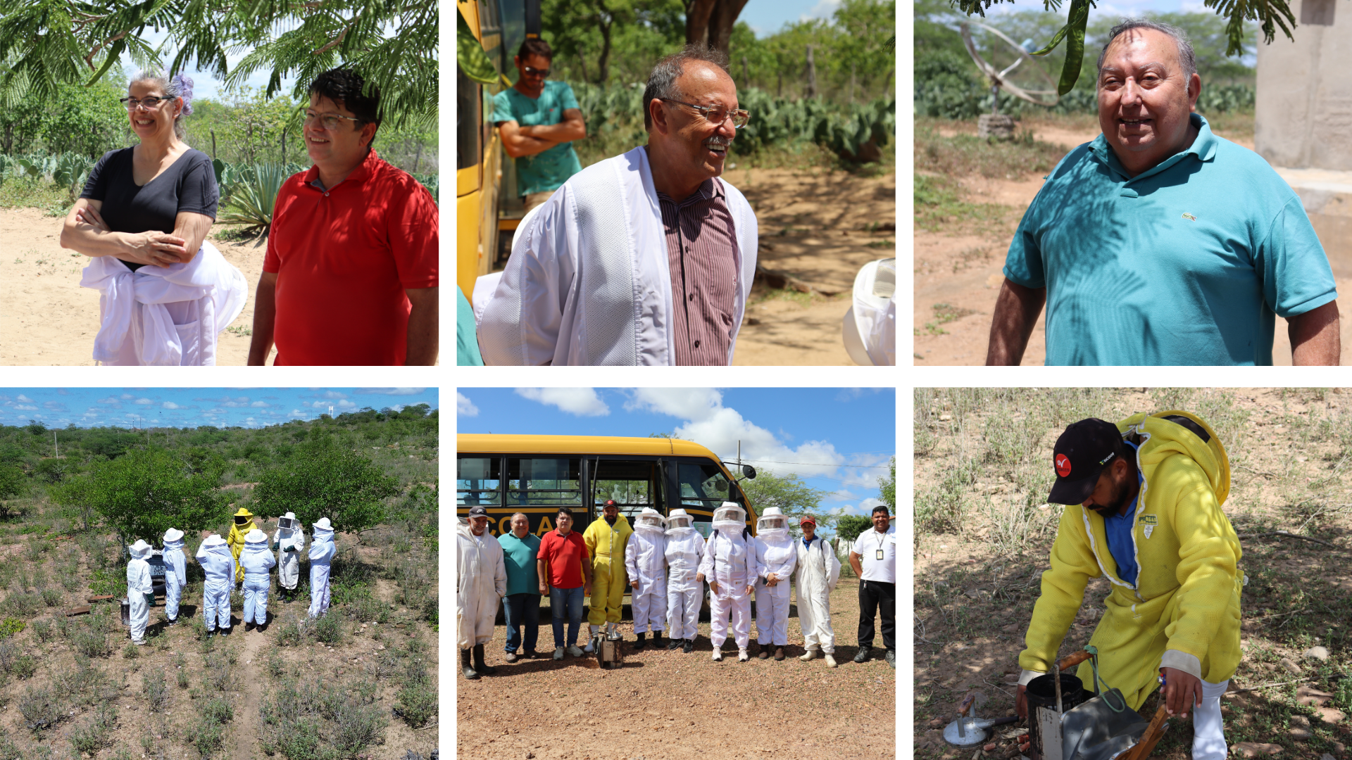 Projeto “Abelhas do Semiárido” realiza visita técnica a produtores do município de Gurjão