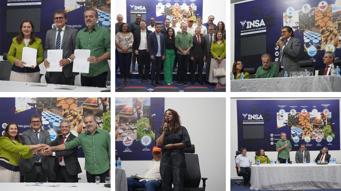 Sudene, INSA/MCTI e UFPB formalizaram convênios para o fortalecimento da cadeia produtiva da palma no Semiárido