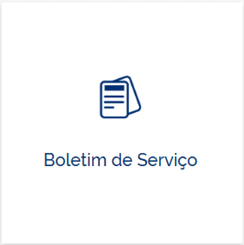 Boletim de serviço