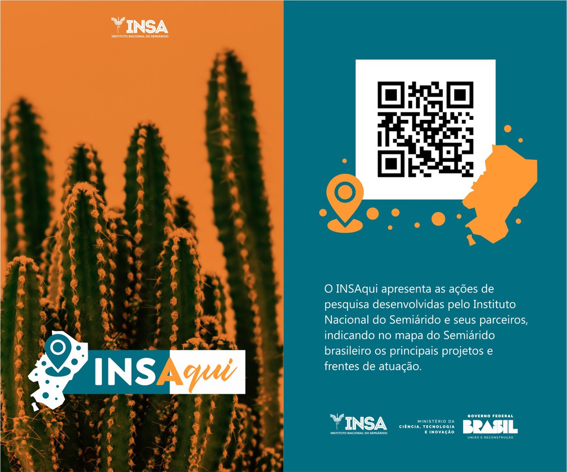 Página do Instituto Nacional do Semiárido