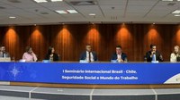 INSS sedia primeiro seminário internacional Brasil-Chile sobre seguridade social e trabalho