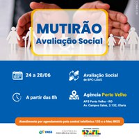 INSS terá 1.250 vagas para avaliação social em Porto Velho