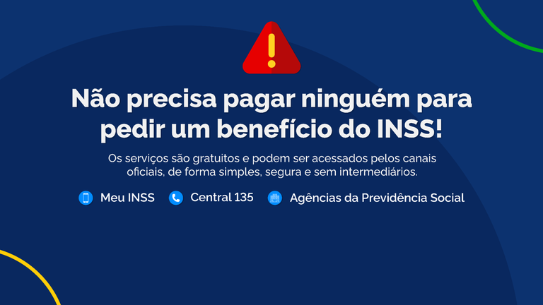 CARROSSEL SITE_Não precisa pagar ninguém para pedir um benefício do INSS.png