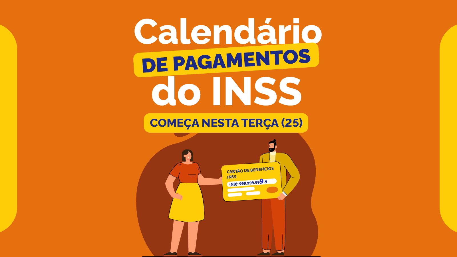 Para conferir a data de pagamento, o beneficiário deve considerar o número final do cartão de benefício