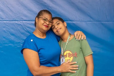 Jecilene Oliveira, mãe de Alejando, aproveitaram a iniciativa para realização de perícia médica.