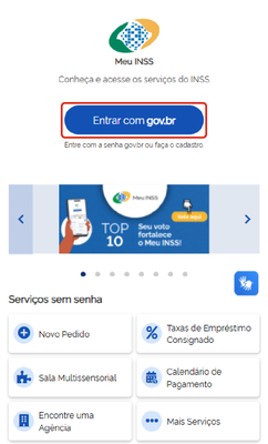 Print 1 - tela inicial