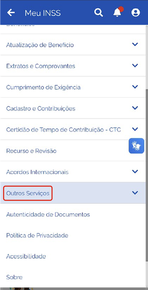 Print 3 - outros serviços