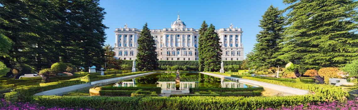 Royal Palace in Madrid, Spain