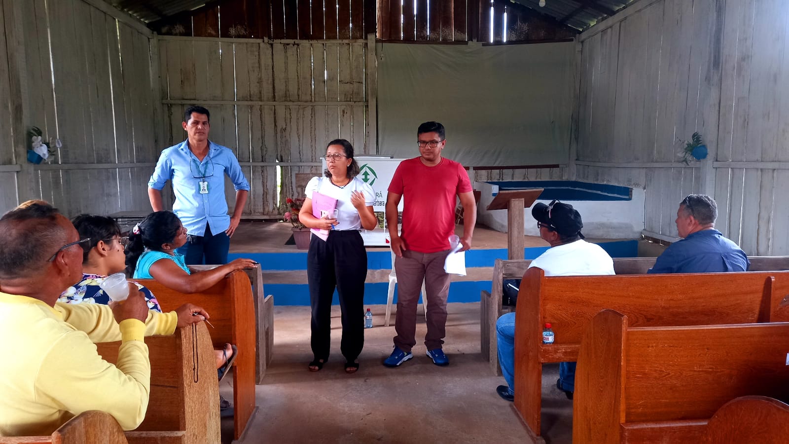 INSS: orientação previdenciária é levada à comunidade rural, no Pará