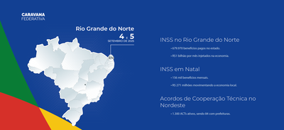 Mapa Caravana Natal