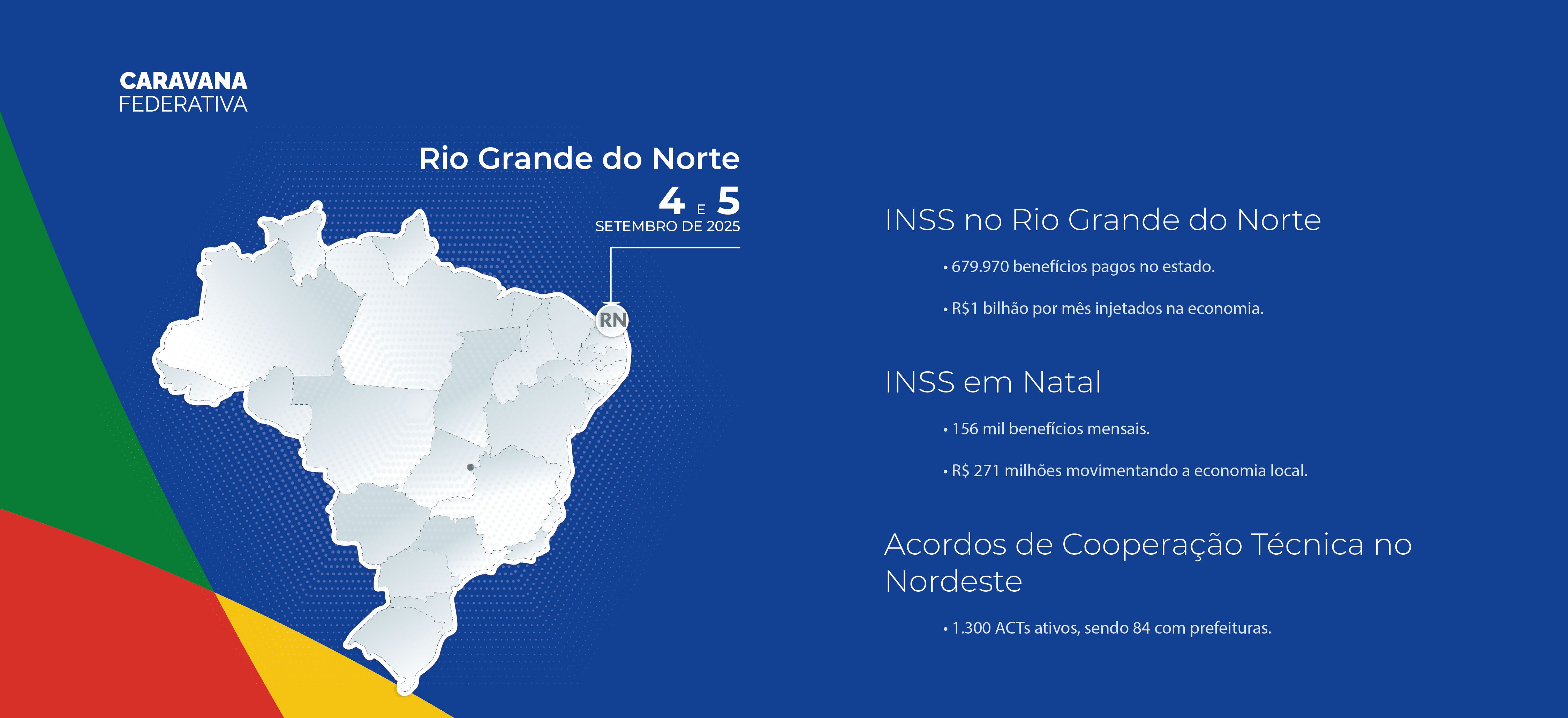 Mapa Caravana Natal