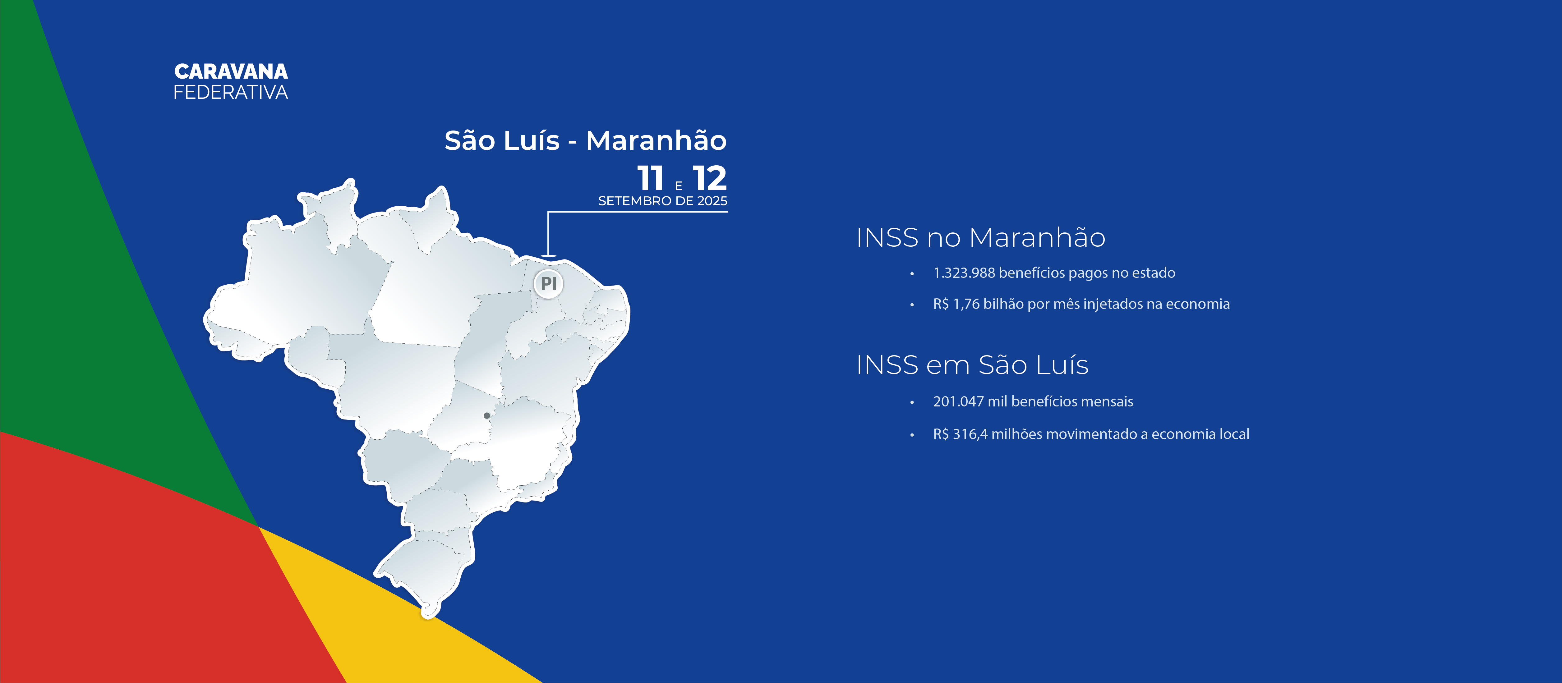Mapa caravana sao luiz
